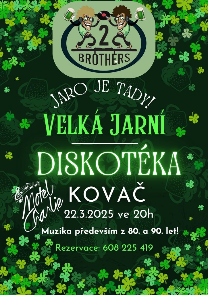 Jarní diskotéka v Kovači