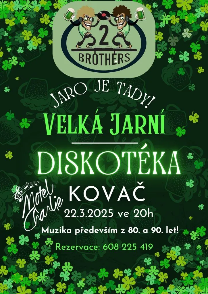 Jarní diskotéka v Kovači